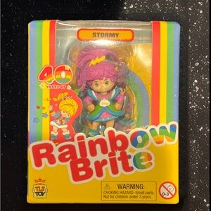 Rainbow Brite Retro “Stormy” Cheebee Figurine